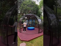 Star Room Hotel Gastfamilie Außenvilla Garten Sonnenzimmer Bobble House