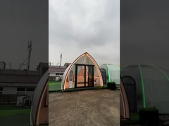 Luxuswasserdichtes PC Bubble Tent House Camping Prefab Haus Transparente Kuppel Glamping Haus