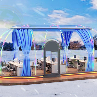 kaufen Luxus 15.2m2 Sternessen Bubble Zelt Raum Außenkuppel Vorgefertigter Gartenraum online manufacture