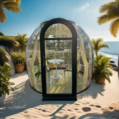 kaufen Modernes Panorama-PC-Dome-Haus Langer Blasengewächshaus für Outdoor-Party-Glamping online manufacture