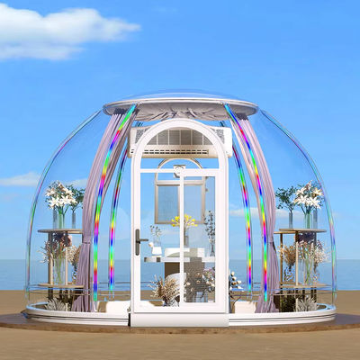 kaufen Professionelles Bubble Dome Zimmerhaus Prefab Dome Style Haus für Hotel Garten Restaurant online manufacture