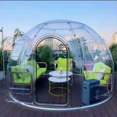 kaufen Hotel PC-Blatt Voll 360 Grad Schalldämmung Flammschutz Bubble House Kuppelzelt für Veranstaltungen im Freien online manufacture