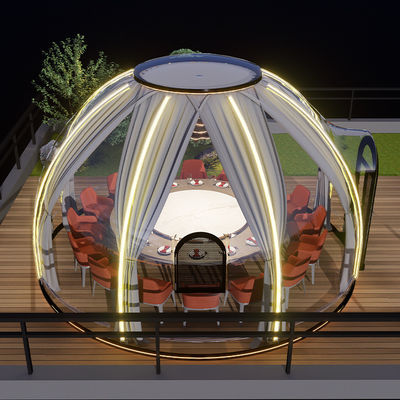 kaufen Outdoor Camping Gastfamilie Winddämmung PC-Raum Hotel Catering Blasenraum Transparentes Zelt online manufacture