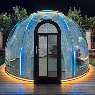 Vollhaus Sternenkugelhaus mit durchsichtigem Computer Sonnenraum Kuppelhaus