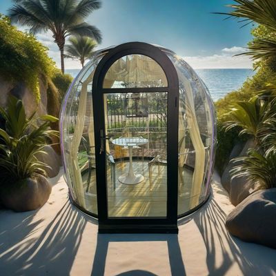 Gute Qualität Bubble Dome Zelt Garten Dome Glamping Kuppeln mit Lichtern Bubble House