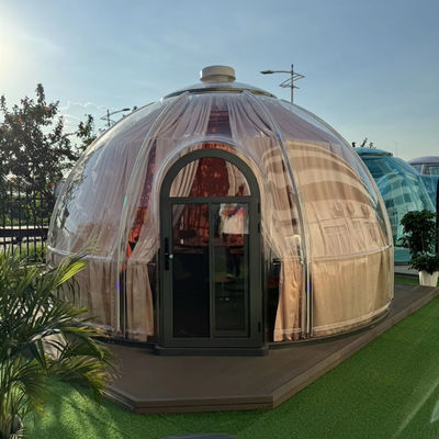 Klang heiß verkaufen Neues Design Hotel Polycarbonat Kuppel Zelt PC-Blatt Kuppel Star Bubble House