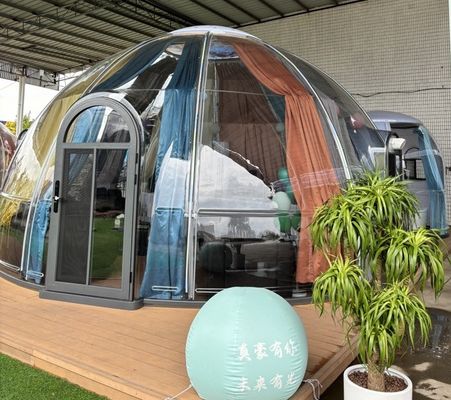Luxus Bubble Dome Zelt Transparent Bubble Room Hotel Polycarbonat Himmel Raum Haus