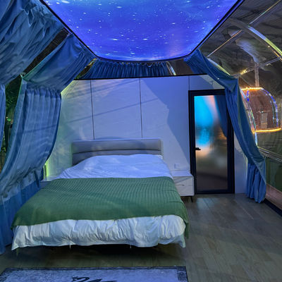 Diy Bubble Zelt Oval unendlich erweiterte Polycarbonat Kuppel Haus für Glamping Hotel mit Bad Kuppel Raum Igloo Zelt