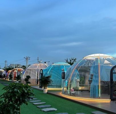Luxus-Außen-Blasen-Loge für Camping und Hotel Zelt Komfortabeles Haus Kuppel Design
