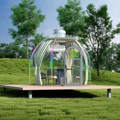 China Fabrik Pc Dome Hotel Zelt Bubble Dome Haus Modular Prefab Dome Haus für Resorts