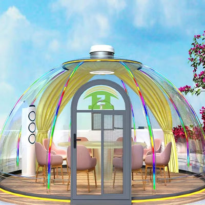 Custom Größe Außenzelt PC Klar Bubble Dome Transparent Zelt Dome Zelt für Gelegenheitscafé