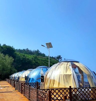 Luxuriöse Multifunktionale Campingzelte im Freien Einziehzelt Kuppel Zelthaus