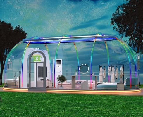 Transparentes PC-Bubble House für den Außenbereich Wasserdichtes Bubble Dome Zimmerhaus Star Capsule