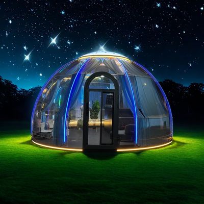 Luxus Bubble Tent Outdoor Glamping Pod Party Dome Tent Klares PC Resort Haus zum Verkauf