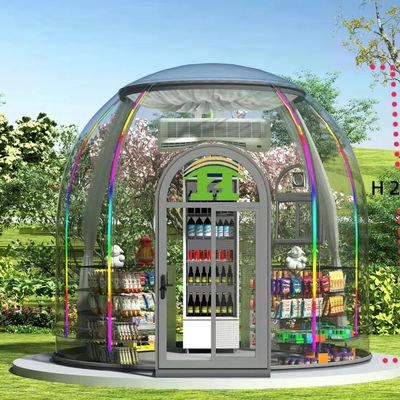 Beliebter Verkauf Außen-Wasserdichtes Camping Bubble House Dome Hotel Modulzelt mit Bad