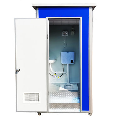 Einfache tragbare Toilette Dusche Ein Badezimmer ländliche frühe Toilette Renovierung Wasserlose Verpackung für Park Renovierung Projekt