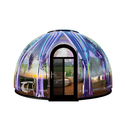 Entdecken Sie die Natur mit PC Star Room Mobile Scenic Area Camping Spherical Tent Villa Outdoor Homestay Bubble House 3,8m