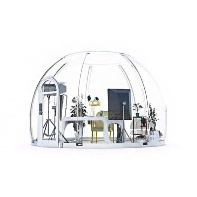PC Outdoor Bubble House Kombination für Camping Hotel Homestay Bar und durchsichtiges Yurt Zelt