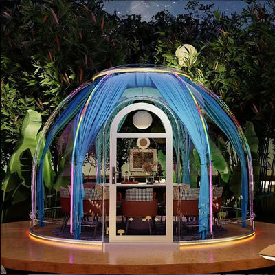 Portable Outdoor Camping Bubble Dome mit transparenten PC-Material und Sternenhimmel-Design