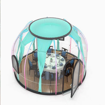 Hotel Bubble Tent Restaurant Wasserzufuß Vorgefertigtes Zuhause PC Bubble Camping Tent