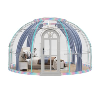 Transparent Bubble Room PC Hotel Sonnenzimmer Kaffee Transparent für romantische Familie