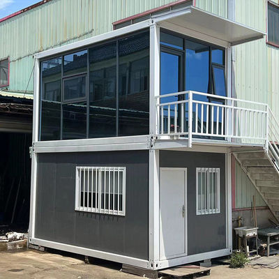 Container-Fahrhaus-Fahrhaus-Fahrhaus-Landplatz-Büro-Fahrhaus-einfache vorübergehende