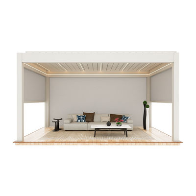 Außen-Aluminiumlegierung elektrische Lampe Pavillon Gartenhof Gartenhof Hauspavillon Außen Sonnenzimmer
