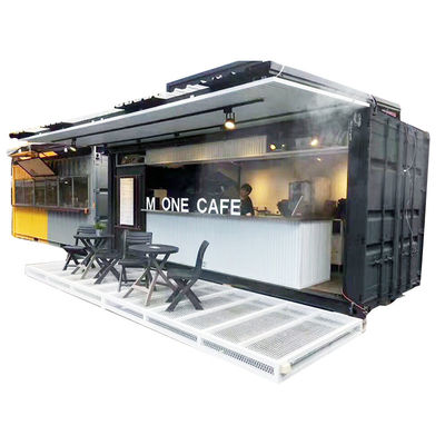 Container Cafe Umgebaute Container Shop Handelsstraßencontainer für Supermarkt Convenience Store