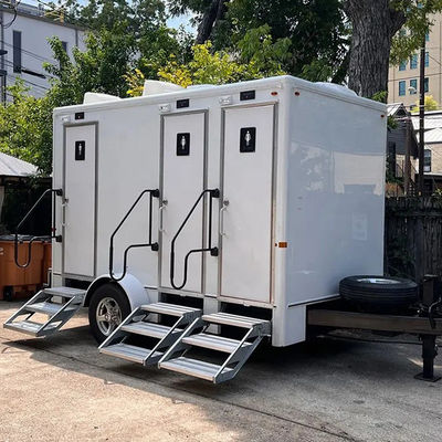 Mobiltoilette mit Stahlkonstruktion für Szenen und Umweltschutz