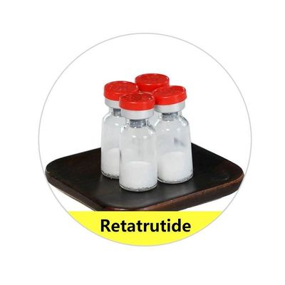 Großhandel Pulver Neue Rohstoffe Peptid Fettabbau Retatrutid Injektionsflaschen 5 mg 10 mg 15 mg